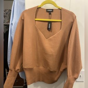Express Tan Sweater